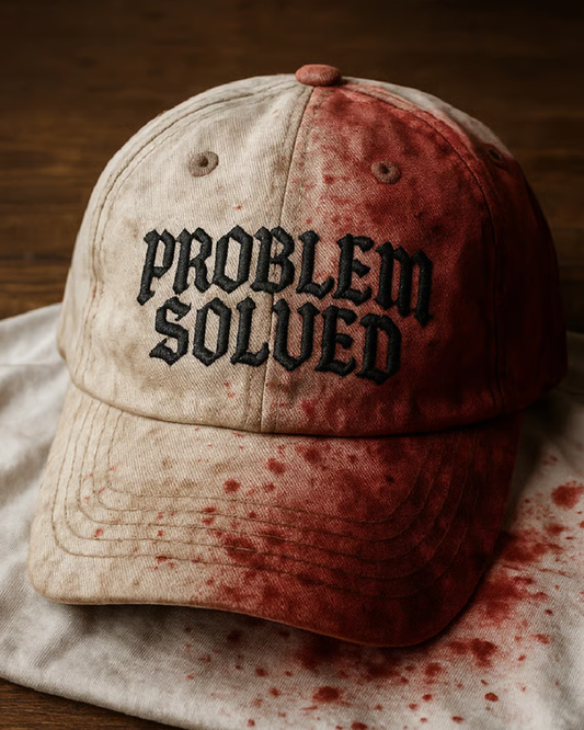 Unisex Casual Dark Blood Stain Hat