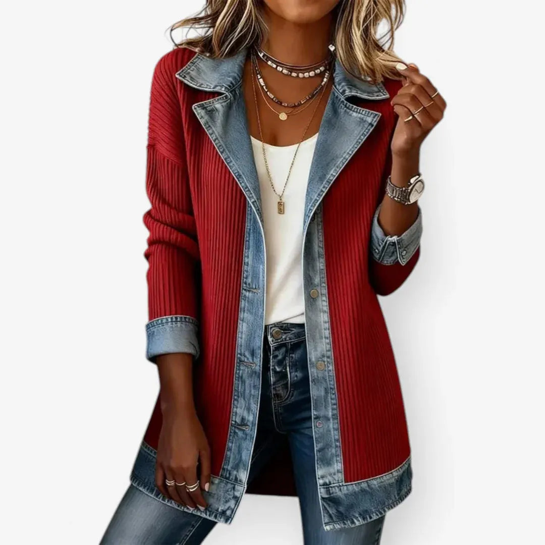 Casual Lapel Button-Up Jacket