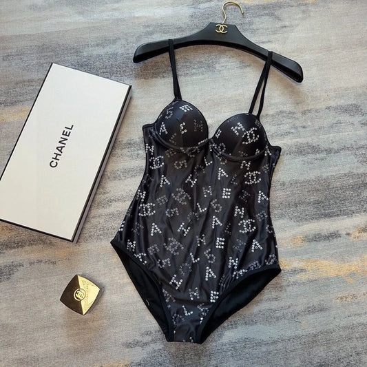 Chic Spaghetti Strap Swimsuit
