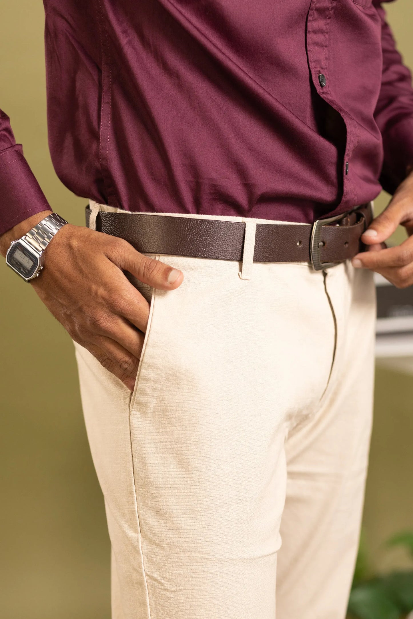 Men's Casual Straight Leg Pants