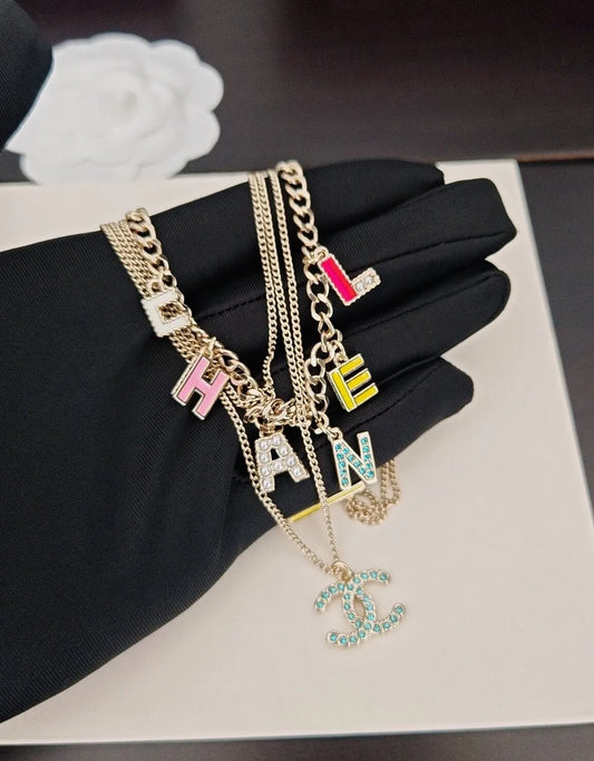 Trendy Initial Pendant Necklace