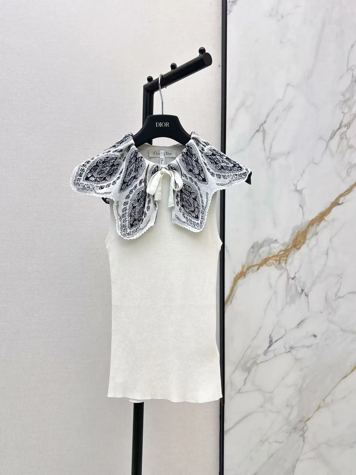 Runway Edition Ruffled Vest