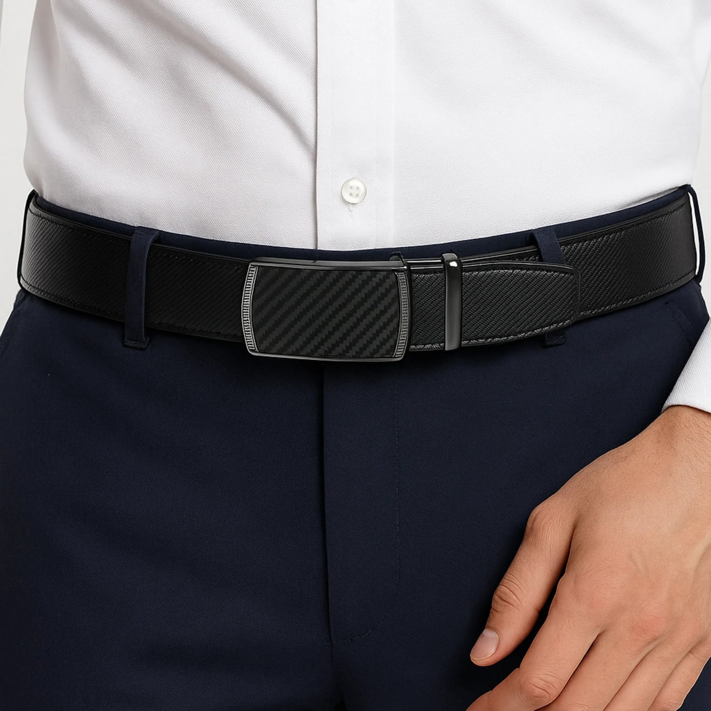 Classic Leather Casual Belt
