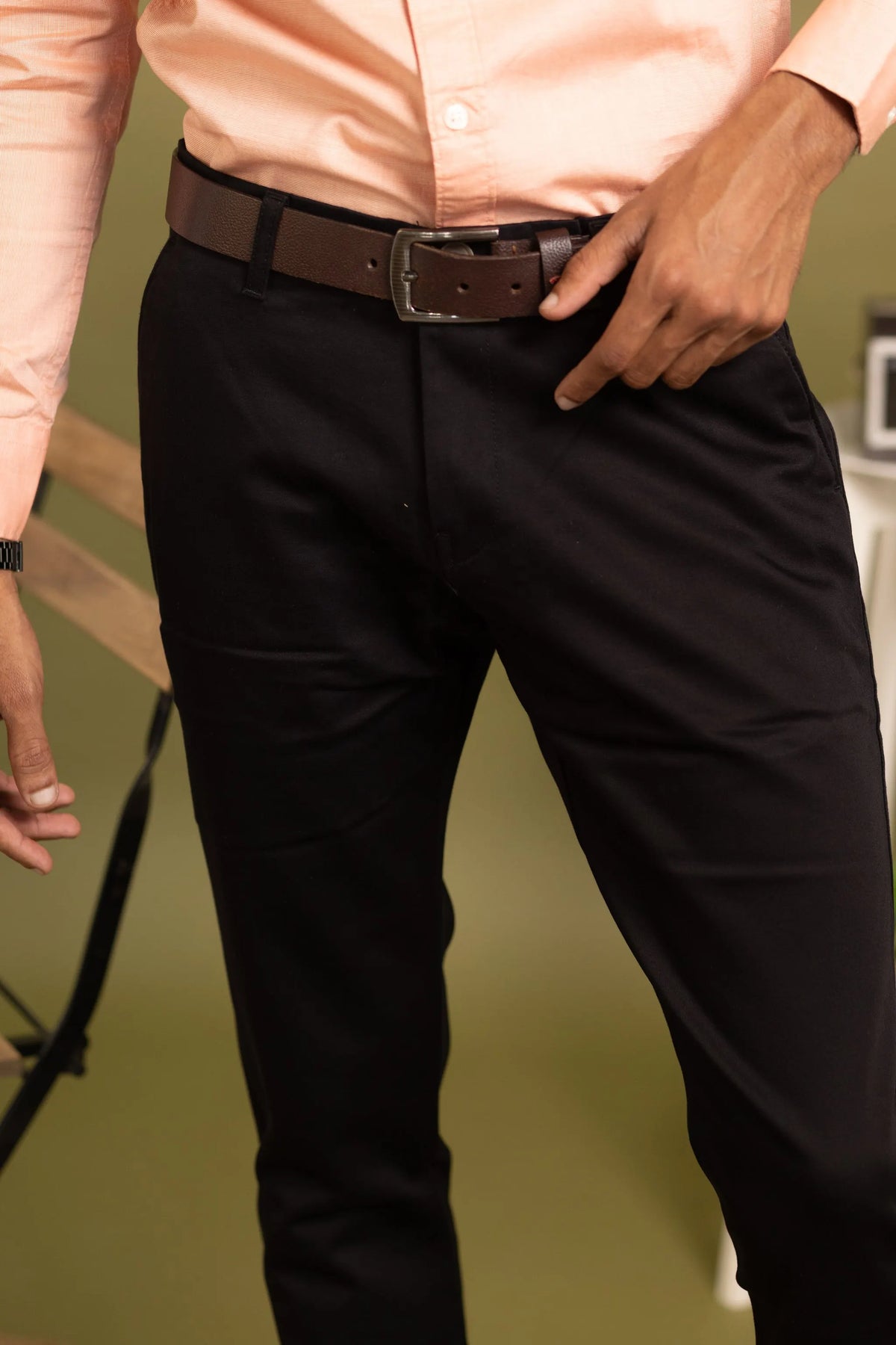 Men's Lightweight Straight Fit Chino Pants