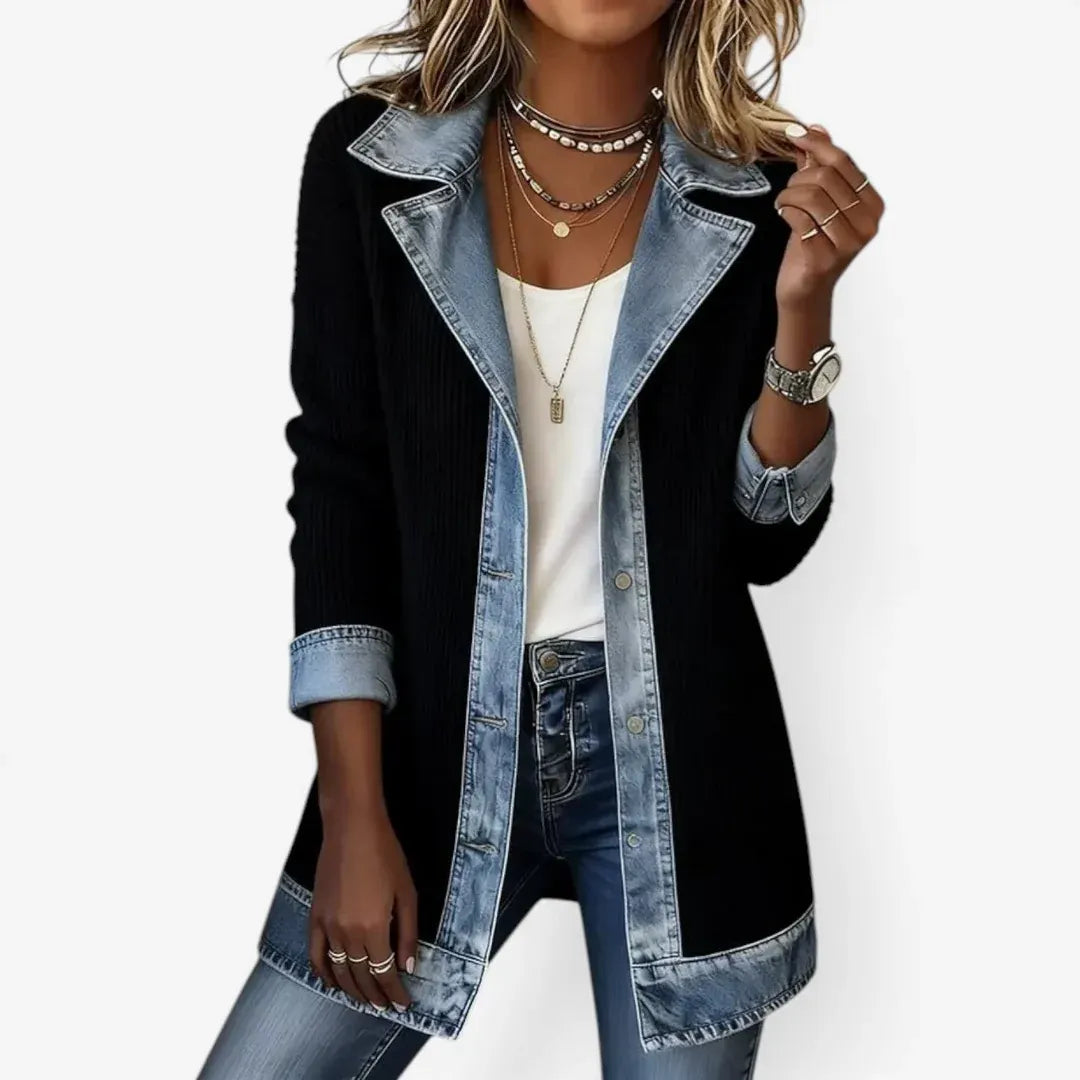 Casual Lapel Button-Up Jacket