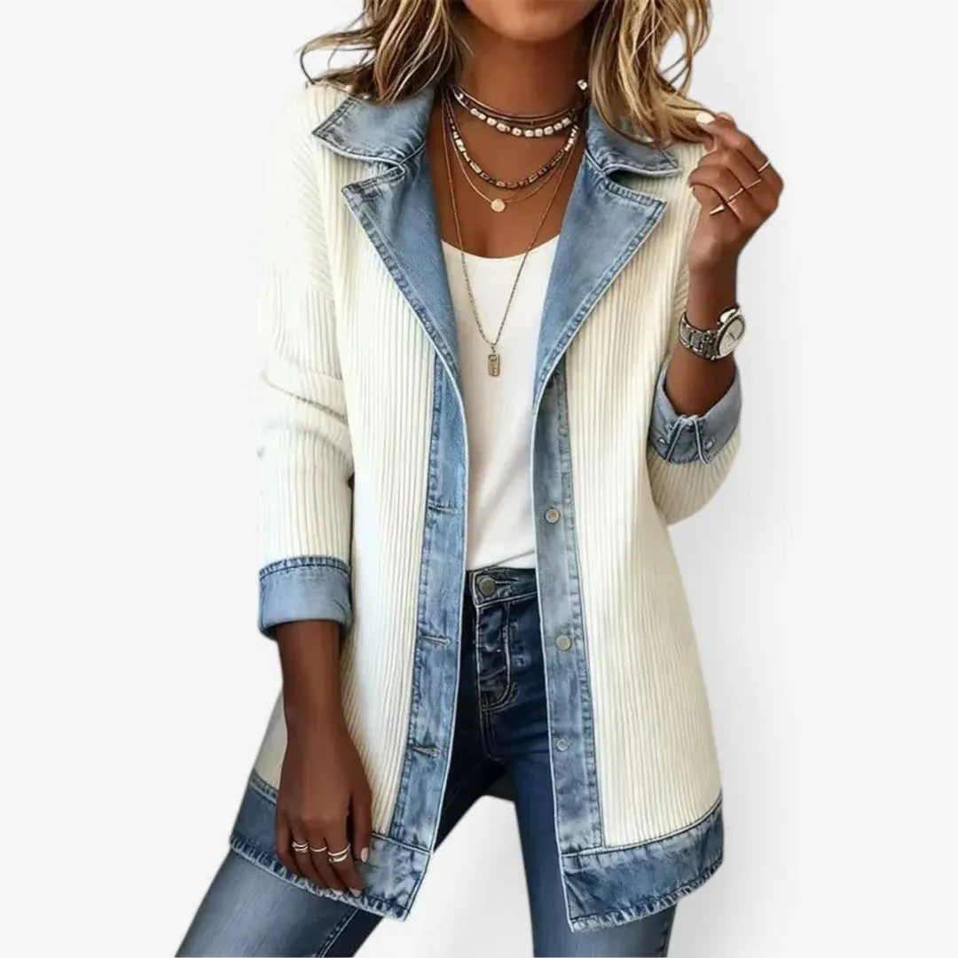 Casual Lapel Button-Up Jacket
