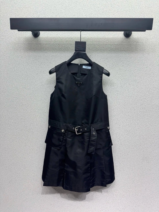 Cargo Pocket Tank Dress