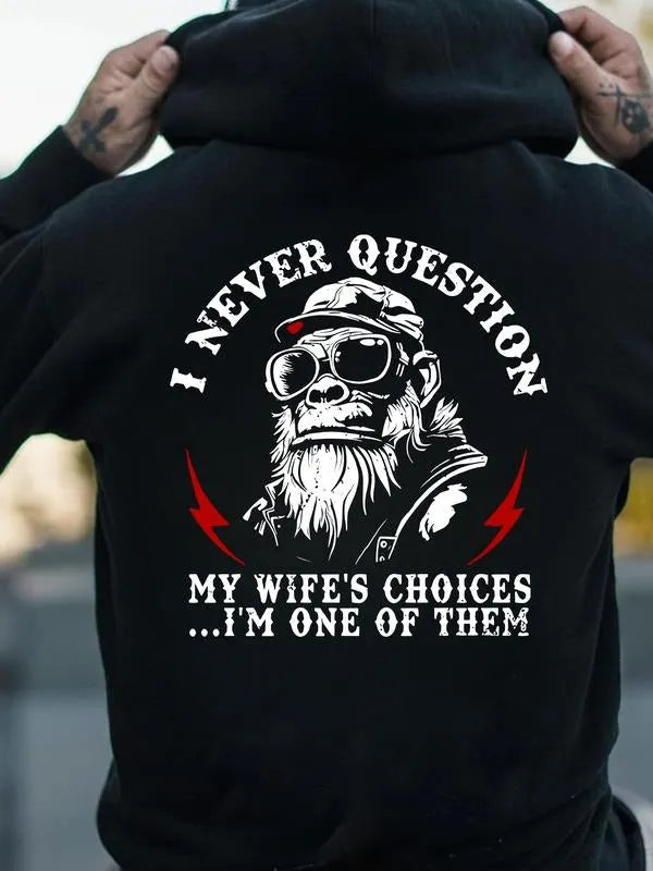 Vintage Style Graphic Hoodie