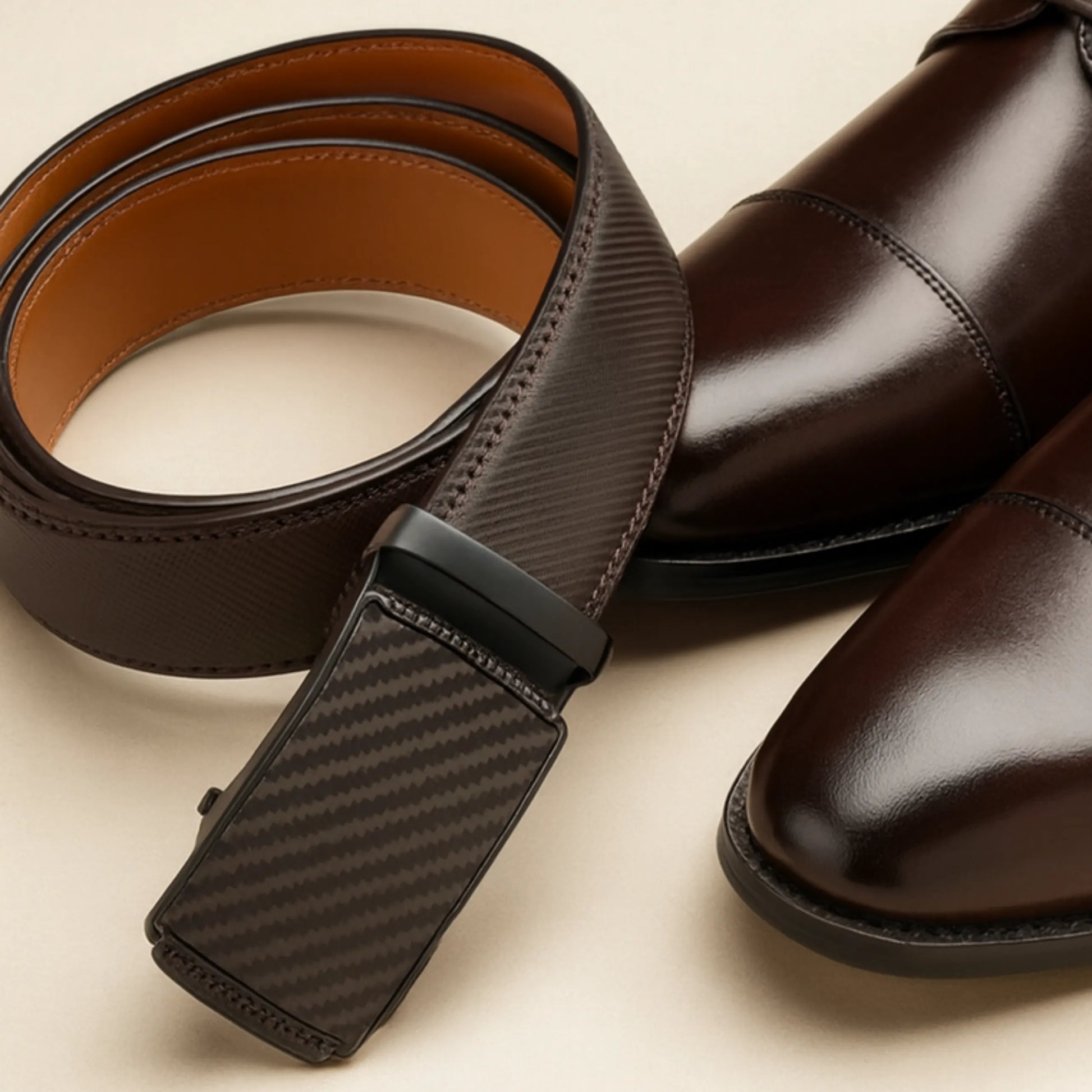 Classic Leather Casual Belt