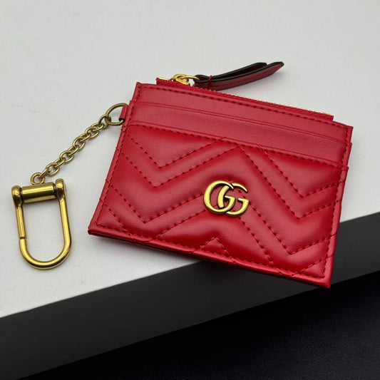 Quilted Portable Pouch Wallet