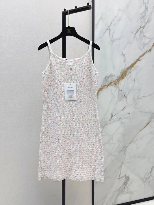 Colorful Woven Camisole Dress