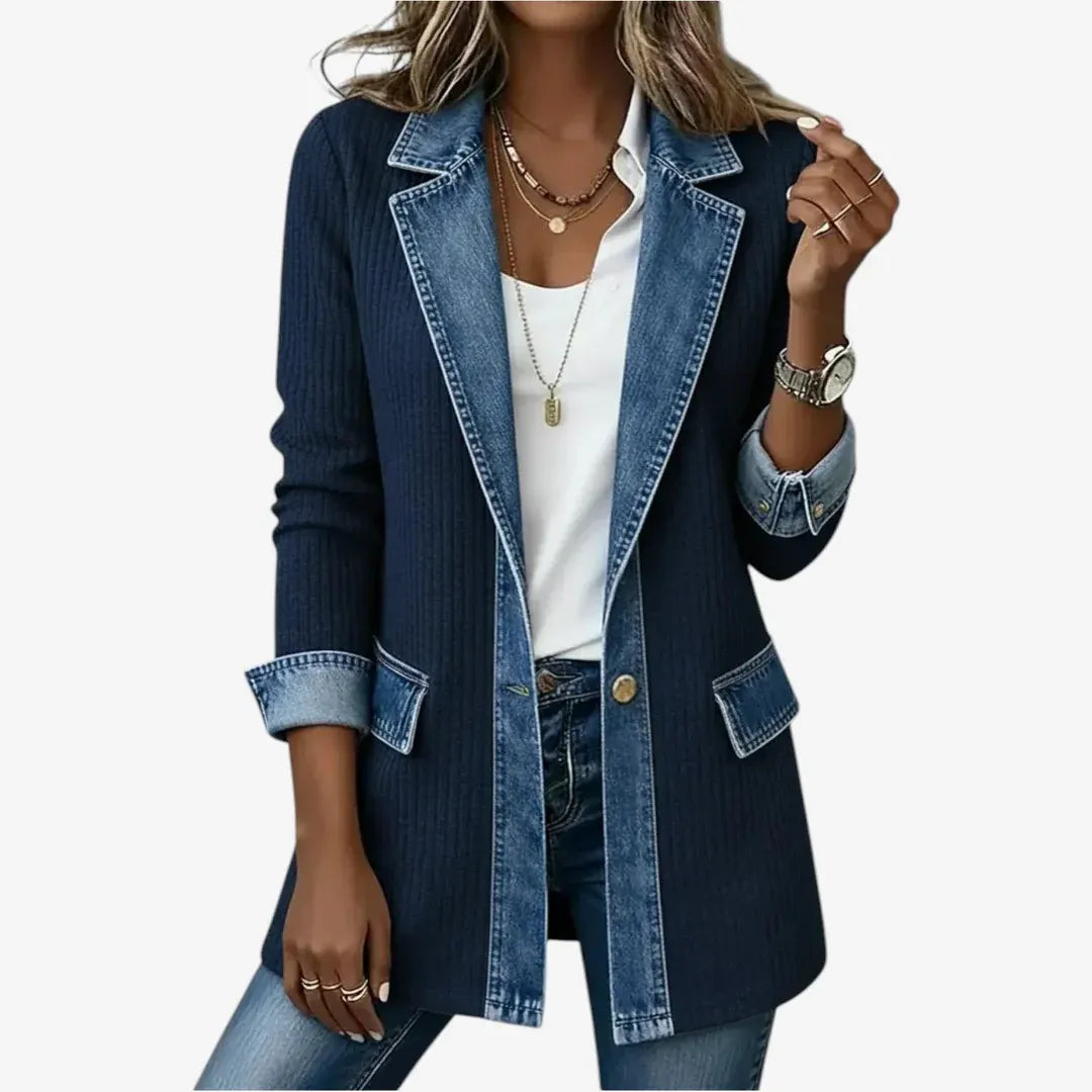 Casual Lapel Button-Up Jacket