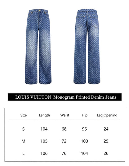 Classic Bestseller All-Over Print Jeans